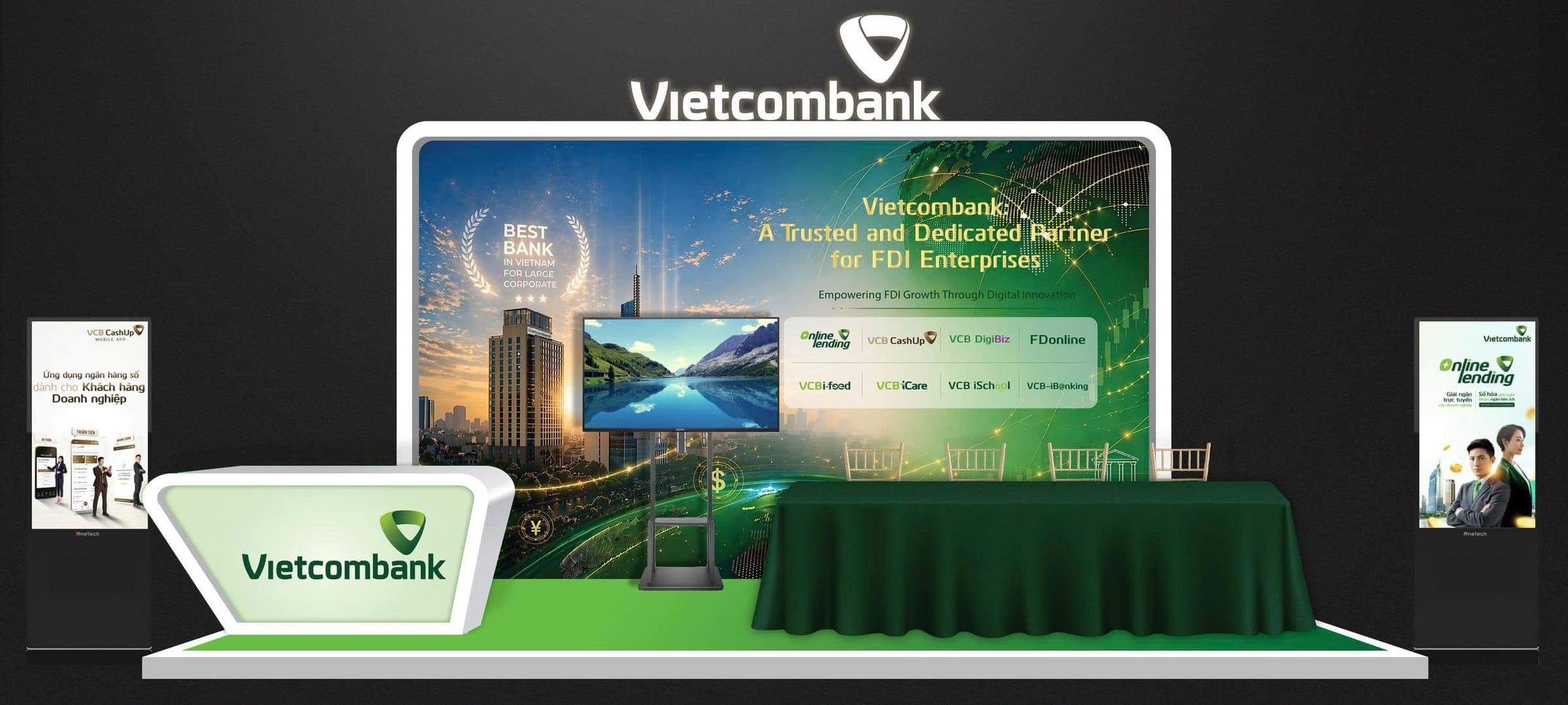 Gian hàng Vietcombank
